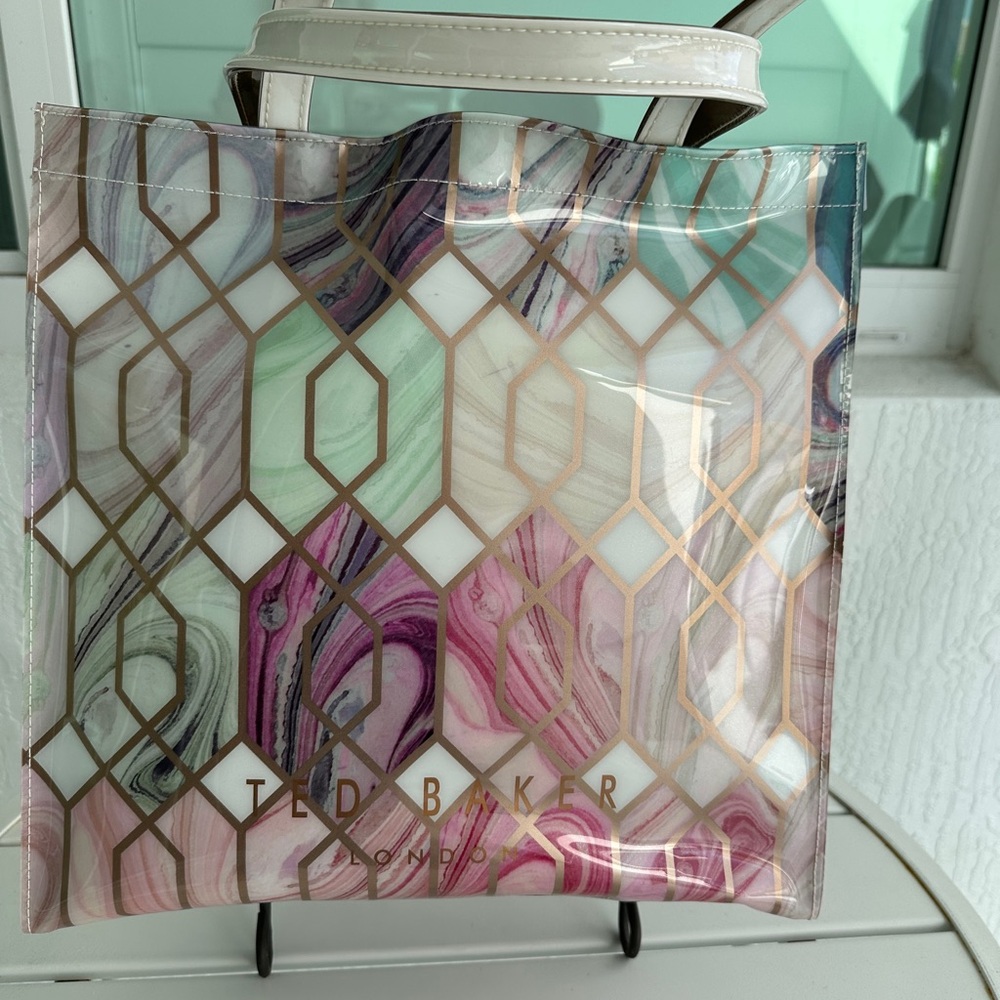 Ted Baker London Tote Bag Vinyl Multi-color
